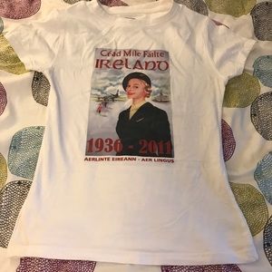 the CUTEST aer lingus shirt.